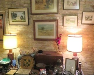 Great smalls and decorator items at this estate - and, of course, more great art!!