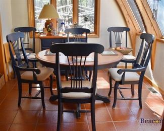 Canadel table and chairs