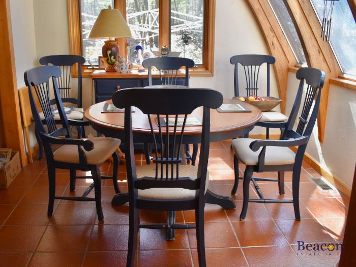 Canadel table and chairs