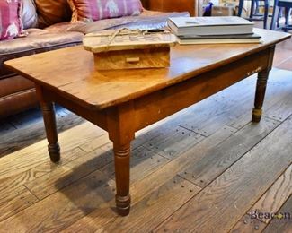 Pine coffee table