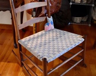 Shaker style rocking chair