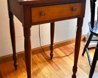 Sheraton style side table 