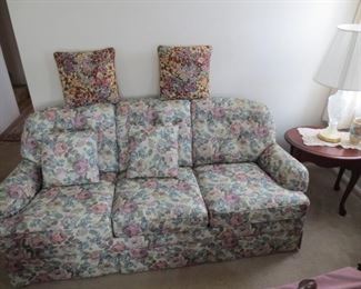 Flexsteel Floral Couch