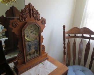 Made in the USA Wood Clock