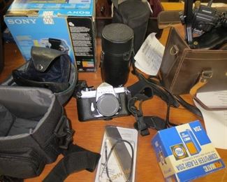 Penatax Camera, 2 zoom lens