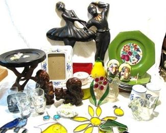 Always a variety of retro 1950's kitschy items