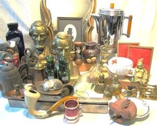 Lots of Abe Lincoln, Champaign and Illinois memorabilia available