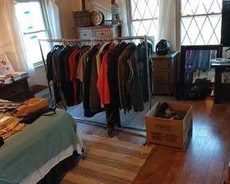 Lots of Harley Davidson wear!