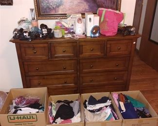 Lots of clothing!