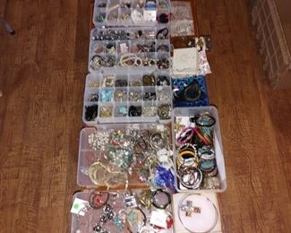 Tons of contemporary fashion jewelry