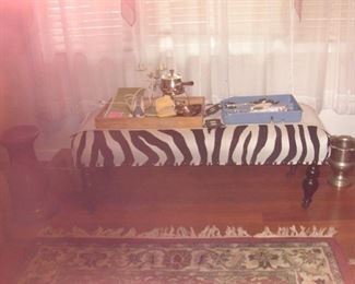 zebra bench