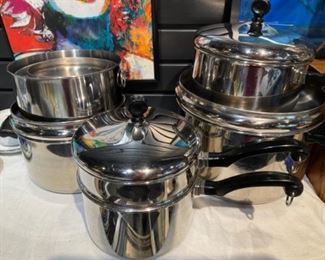 Farberware Set of Pots & Pans