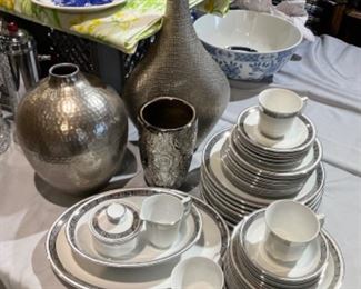 Harmony House China with Silver Trim