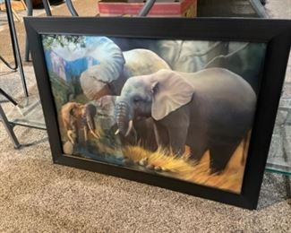Elephant Hologram Picture