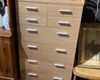 Contemporary highboy Dresser