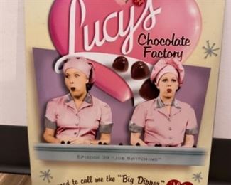 I love Lucy Metal Sign