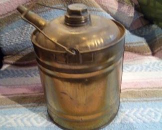 Brass Can (Eagle stamped on cap)