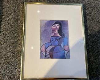 Woman in Blue By Pablo Picasso