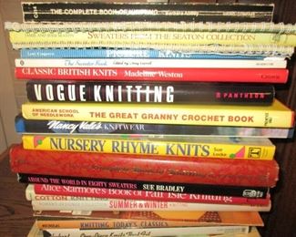 Yarn and Knitting Books