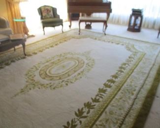 Large Hand Knotted Wool Rugs