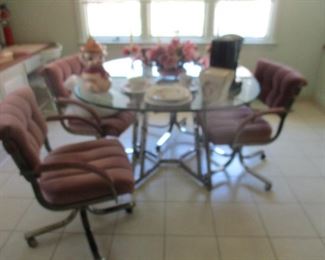 Contemporary Dining  Table/4 chairs