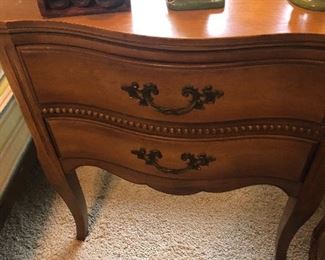 French provincial night stand 