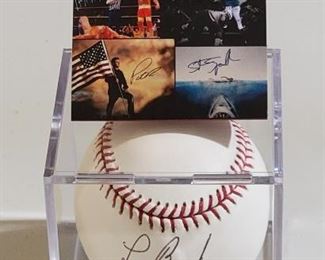 Lou Brock Autographed Baseball 