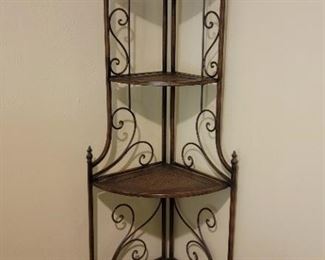 Corner Metal Shelf