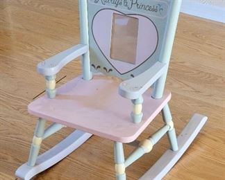 Always Princess Picture Rocking Chair 