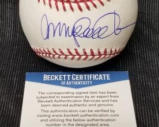 Ryne Sandberg Autographed Baseball 