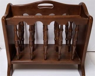 Vintage Magazine Rack