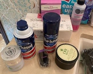 Misc health and beauty items