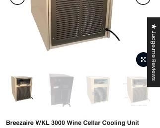 Breezaire WKL300 Wine Cellar Cooling Unit