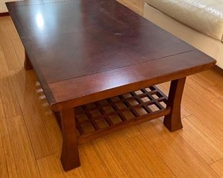 2_____ NOW $75 -was $120  Coffee Table Oriental table • 19T x 30W x 50L  