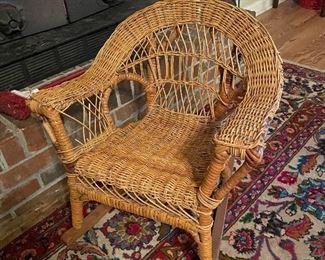 Wicker Child's Chair