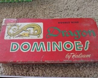 Double 9 dragon dominoes by Halsam