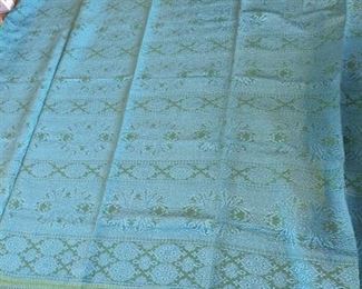 Vintage Italian Bellissimo Collection king size quilted bedspread