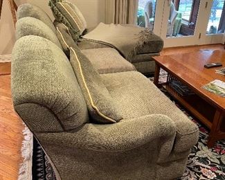 Kravet down filled chairs