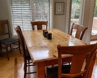 kitchen table and chairs