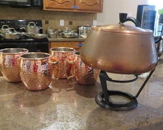 Copper fondue