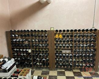LARGE Private Wine Collection - Over 1,300 Bottles