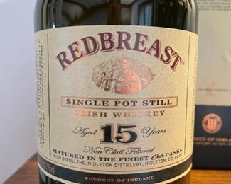 REDBREAST 15-Year-Old Irish Whiskey