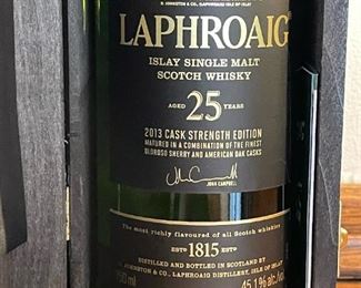 LAPHROAIG 25-Year-Old Islay Single Malt Scotch Whisky
