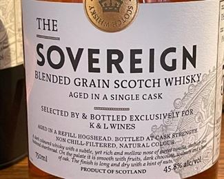 THE SOVEREIGN Blended Grain Scotch Whisky