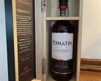 1967 TOMATIN Limited Release 40 Years Old Single Malt Highland Scotch Whisky