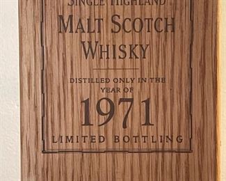 1971 GLENMORAINGIE Single Highland Malt Scotch Whisky