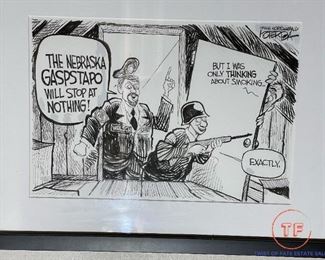 Original JEFF KOTERBA Omaha World Herald Comic