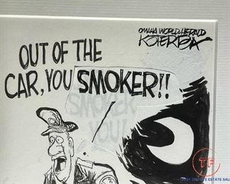 Original JEFF KOTERBA Omaha World Herald Comic