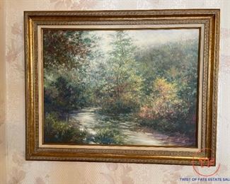 Original Oil on Canvas by MIKE DANIELS