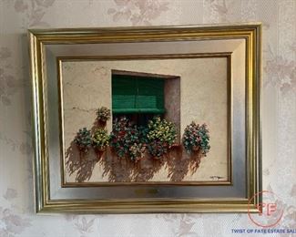 Original Oil on Canvas by MAXIMO CORTINA